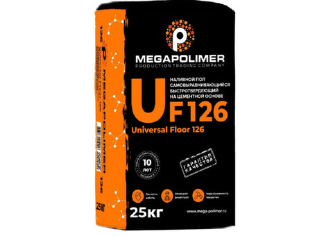 Пол наливной Megapolimer Universal Floor 126 25 кг