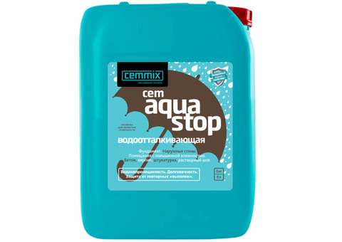 Водоотталкивающая пропитка Cemmix CemAquaStop 5 л