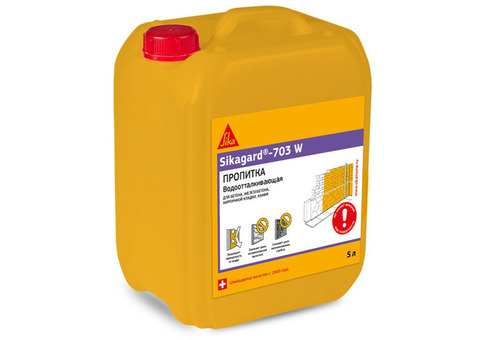 Пропитка гидрофобная Sika Sikagard-703 W 5 л