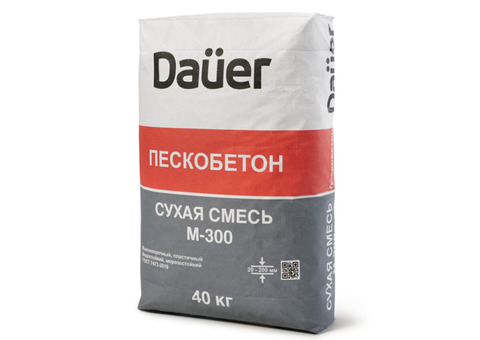 Пескобетон Dauer М-300 40 кг