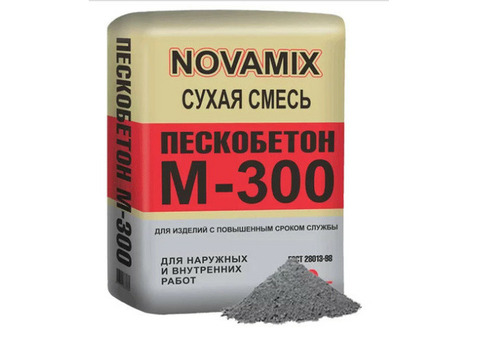 Пескобетон Novamix М-300 40 кг