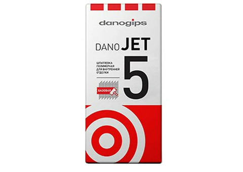 Шпатлевка выравнивающая полимерная Danogips Dano Jet 5 25 кг