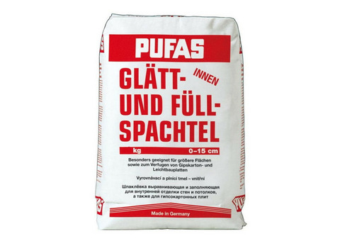 Шпатлевка гипсовая Pufas Glatt-und Fullspachtel 20 кг