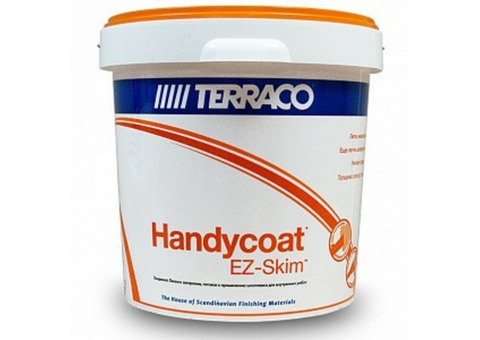 Шпатлевка легкого затирания Terraco handycoat acrilic ez-skim interior, 25 кг