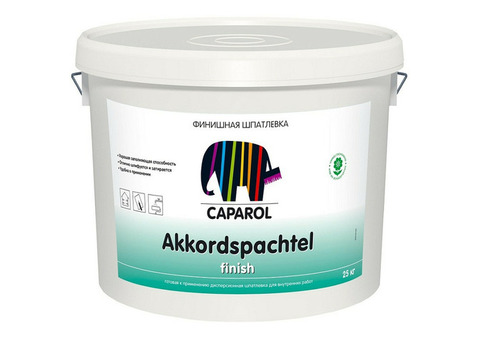 Шпатлевка финишная Caparol Akkordspachtel finish 25 кг