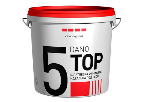 Шпатлевка финишная полимерная Danogips Dano Top 5 3,5 л