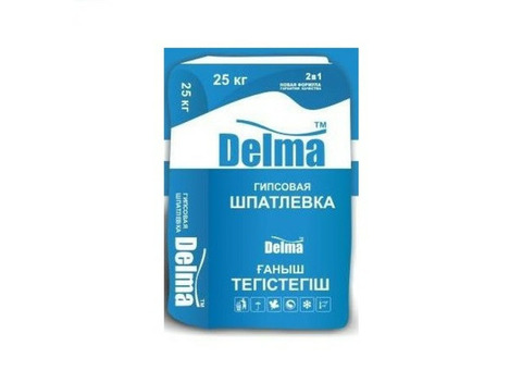 Гипсовая шпатлевка Delma 2 в 1