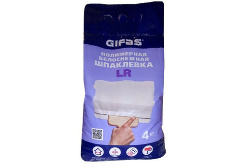 Шпаклевка полимерная GIFAS LR 4 кг