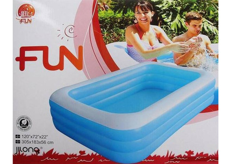 Бассейн надувной Jilong Giant Rectangular Pool 10184 305х183х56 см