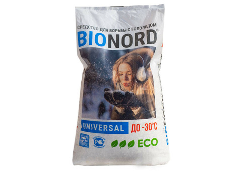 Противогололедный реагент Bionord Universal 23 кг