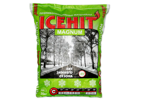 Противогололедный реагент Icehit Magnum 20 кг