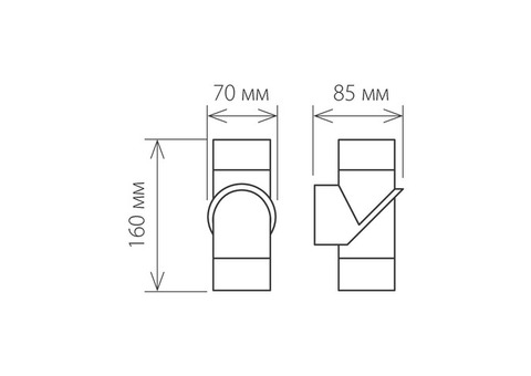 Светильник настенный Elektrostandard 1553 Techno LED Vortex 6 Вт