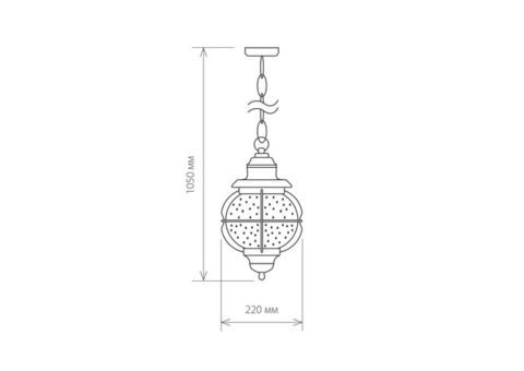 Светильник садово-парковый Elektrostandard Regul H GLXT-1475H Е27 60 Вт черная медь