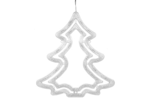 Фигура светодиодная Uniel Ёлочка ULD-H3543-070/STA White IP20 Xmas Tree