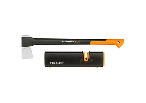 Набор Fiskars 129047 Топор колун X21 с точилкой