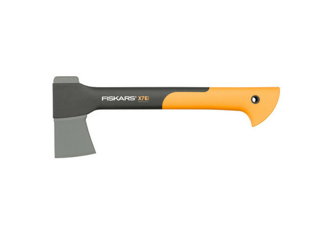 Набор Fiskars 129039 (Топор X7 + нож + пила садовая + сумка)