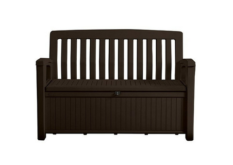 Скамья-сундук из пластика Keter Patio Bench 227 л коричневая