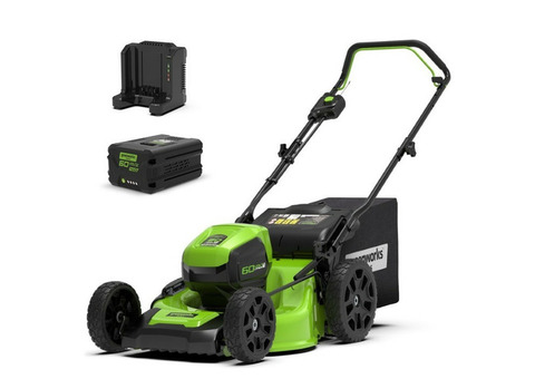 Газонокосилка аккумуляторная Greenworks 60V GD60LM51HPK4