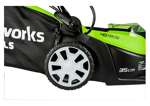 Газонокосилка аккумуляторная Greenworks G-MAX 40V G40LM35K3