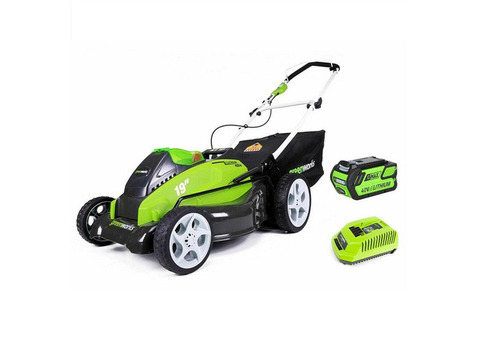 Газонокосилка аккумуляторная Greenworks G-MAX 40V G40LM45K6