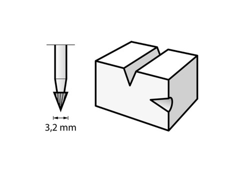 Насадка высокоскоростная Dremel 26150118JA 118 3,2 мм