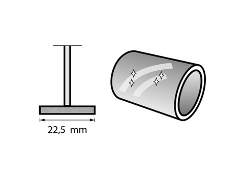 Насадка полировальная Dremel 26150425JA 425 22,5 мм 4 шт.