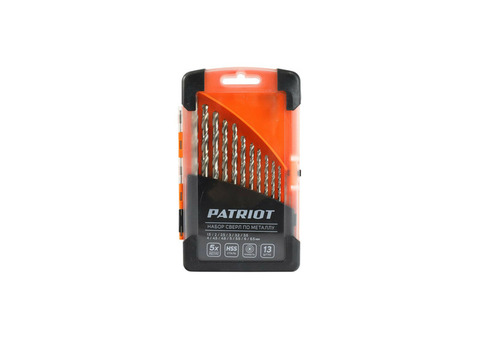 Набор сверл по металлу Patriot Edge 13 шт 815010104