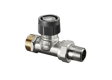 Клапан термостатический прямой Oventrop A - 3/4" x 1/2" (НР/НР-американка, PN10, Tmax 120°C)