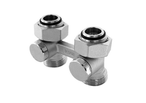 Узел нижнего подключения прямой ELSEN EVR05 - 3/4"EK (НР/НГ, PN10, Tmax 120°C)