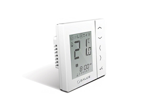 Термостат комнатный SALUS Controls EXPERT NSB - VS30W (встраиваемый, регулировка 5-35°C, 230В)