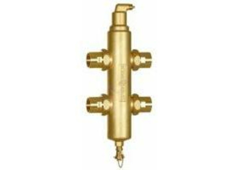 Сепаратор гидравлический Spirotech Spirocross - 1" (НР, PN10, Tmax 110°C, латунь)