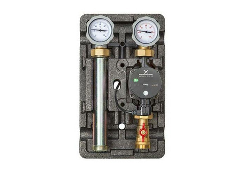 Насосная группа с прямым контуром Meibes UK - Ду32 (с насосом Grundfos UPM3 Hybrid 32-70)