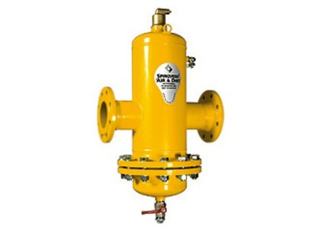 Сепаратор воздуха и шлама Spirotech Spirocombi - Ду80 (разъемный, соединение фланцевое)