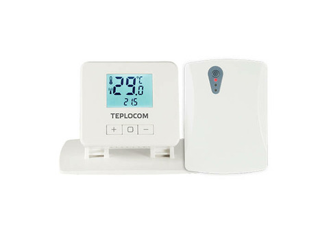 Регулятор температуры комнатный TEPLOCOM TS-2AA/3A-RF