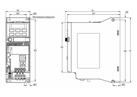 Danfoss VEDA Drive VF-51 18,5 кВт ABA00013