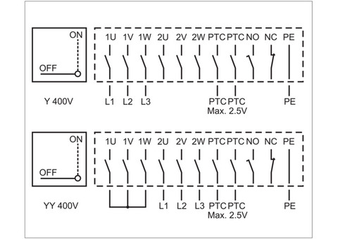 Systemair DVV 800D4-8-XL/F400