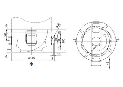 Systemair KD 315 M1