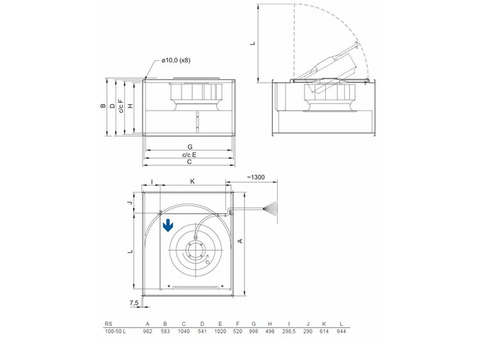 Systemair RS 100-50 L3 sileo