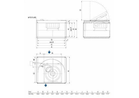 Systemair RSI 80-50 L3 sileo