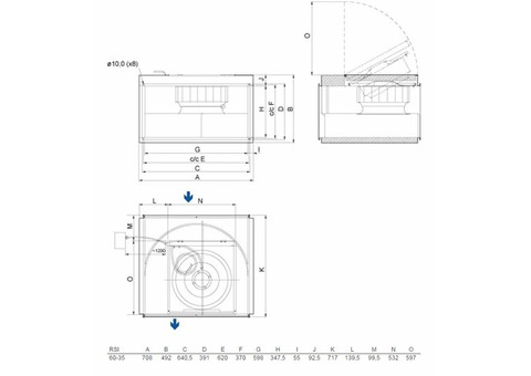 Systemair RSI 60-35 M1 sileo