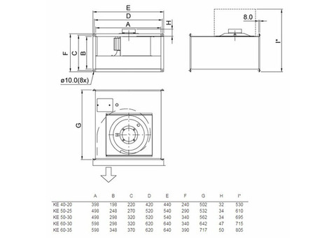 Systemair KE 60-30-6