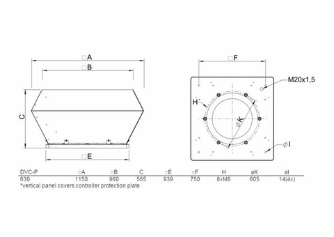 Systemair DVC 630-P