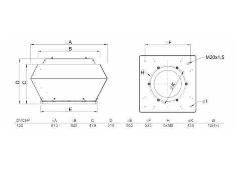 Systemair DVCI 450-P