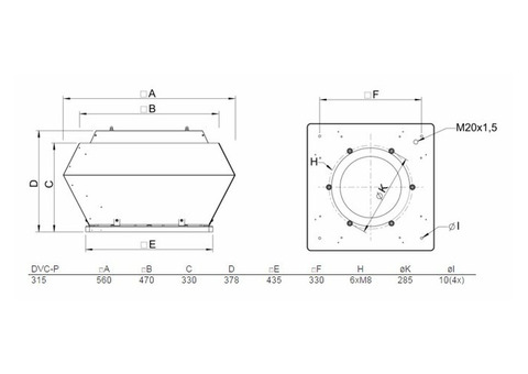 Systemair DVC 315-P