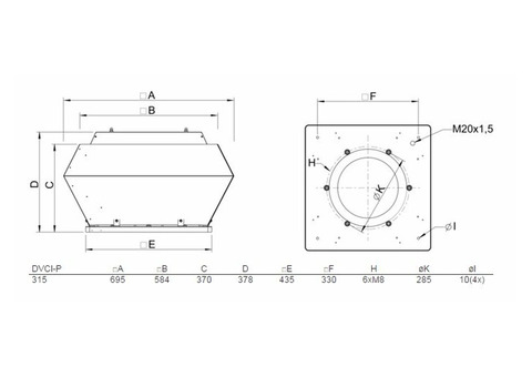 Systemair DVCI 315-P