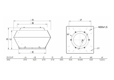 Systemair DVCI 450-PK