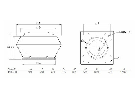 Systemair DVCI 500-P