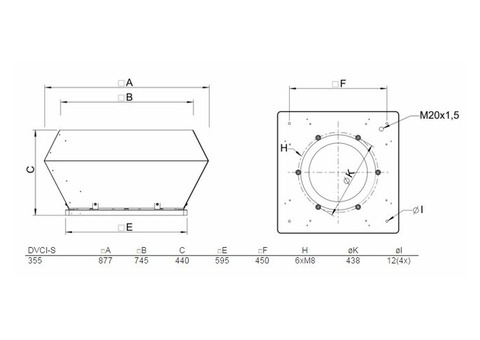 Systemair DVCI 355-S