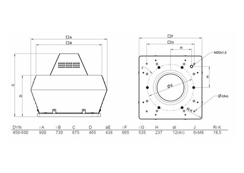 Systemair DVN 450EC