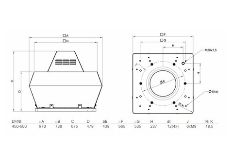 Systemair DVNI 500EC